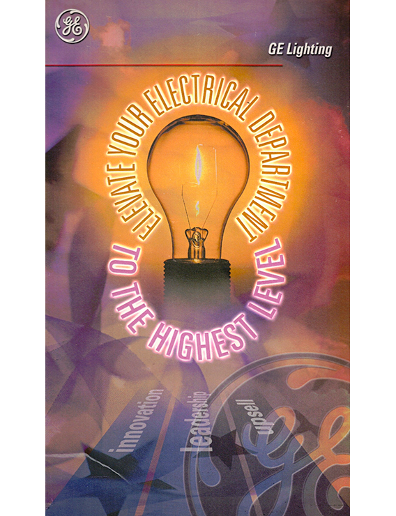 GE trade show banner
