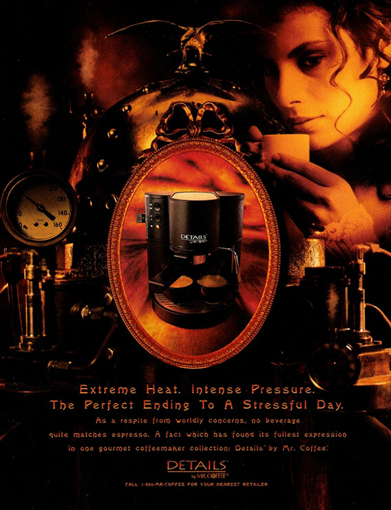 Details br Mr. Coffee introductory ad