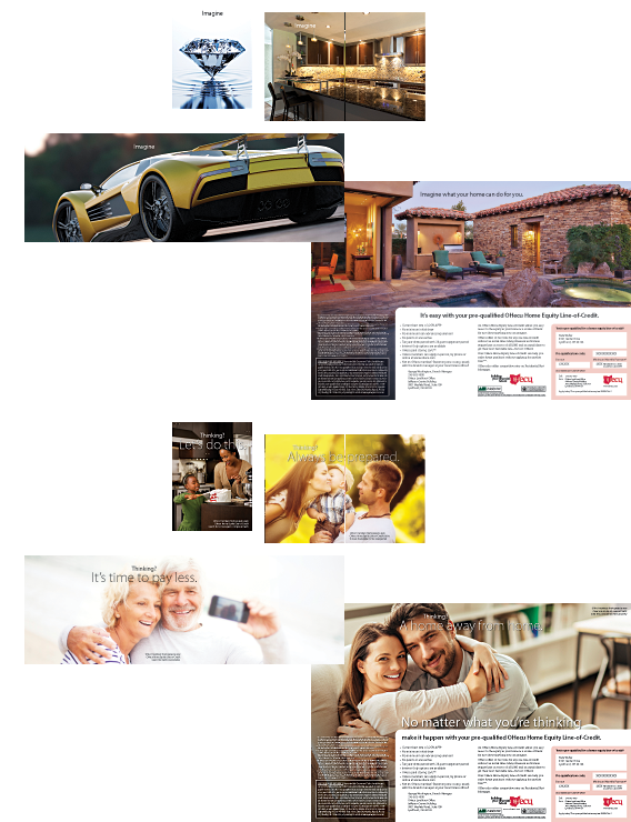 Images of The Ohio Educational Credit Union Pre-Qualified Home Equity Line-of-Credit mailers